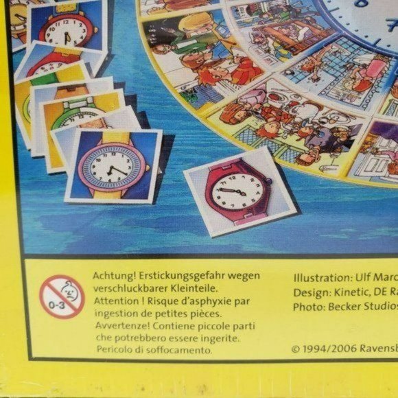 RAVENSBURGER Wer kennt die Uhr? GERMANY spielend NEUES LER - Picture 6 of 9